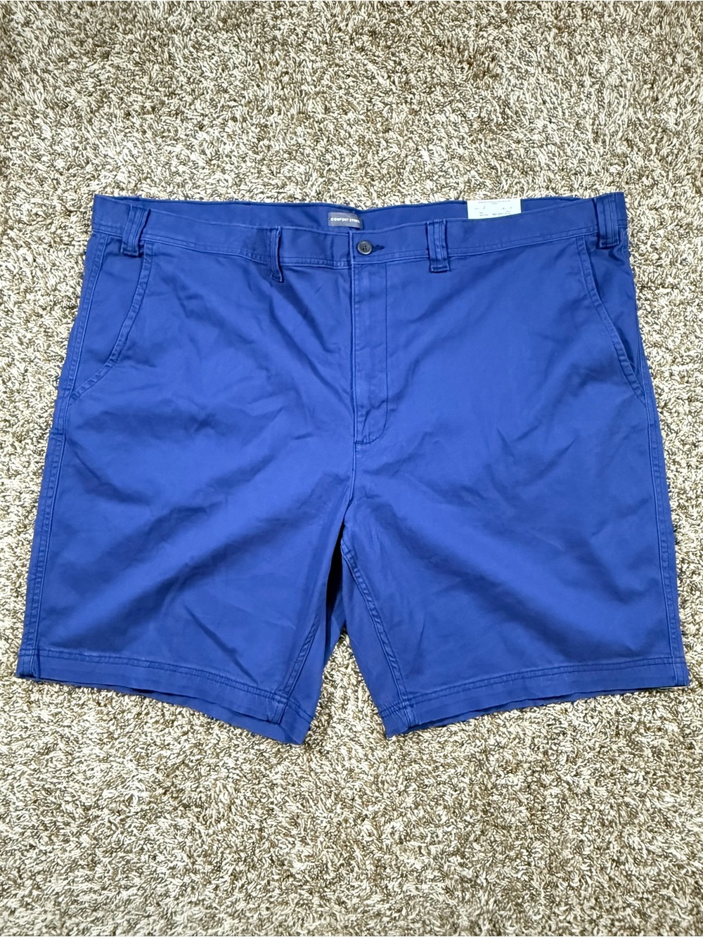 St. John's Bay Royal Blue Flat Front Men's Shorts